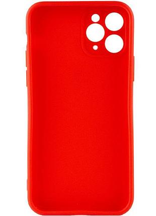 Силіконовий чохол candy full camera для apple iphone 11 pro max (6.5") червоний / red 3