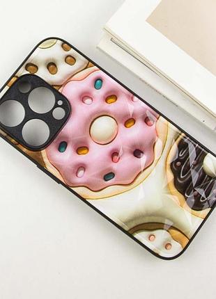Tpu+pc чехол prisma fluffie для apple iphone 13 pro max (6.7") donut 3