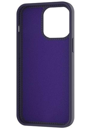 Чехол silicone case full protective with ring для apple iphone 12 pro max (6.7") purple 2