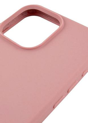 Чехол silicone case (aa) logo with magsafe для apple iphone 11 pro max (6.5") розовый / pink sand 4