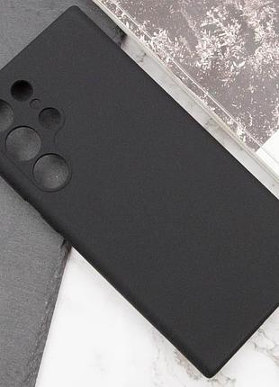 Чохол silicone cover lakshmi full camera (aaa) для samsung galaxy s23 ultra чорний / black