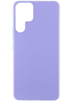 Чехол silicone cover lakshmi (aaa) для samsung galaxy s22 ultra сиреневый / dasheen