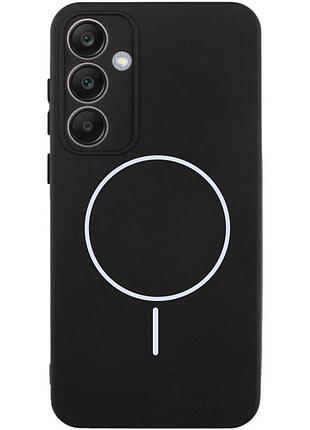 Чехол silicone cover lakshmi full camera (aa) with magfit для samsung galaxy s23 fe черный / black