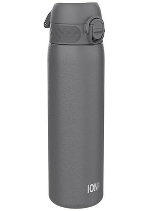 Пляшка для води металева вакуумная ion8 500 мл. vacuum insulated, grey