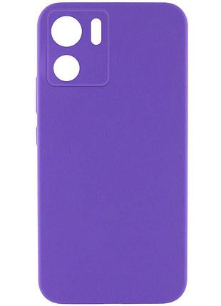 Чехол silicone cover lakshmi full camera (aaa) для motorola edge 40 фиолетовый / amethyst
