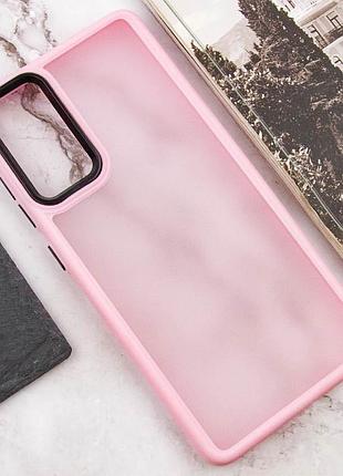 Чохол tpu+pc lyon frosted для samsung galaxy s23 fe pink
