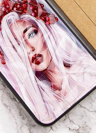 Tpu+pc чохол prisma ladies для xiaomi poco x6 / note 13 pro 5g ukrainian girl