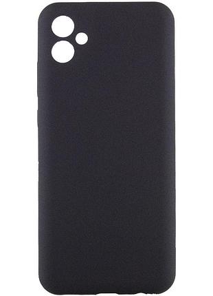 Чехол silicone cover lakshmi full camera (aaa) для samsung galaxy a05 черный / black
