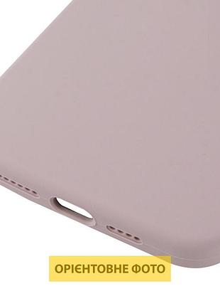 Чохол silicone case (aa) logo with magsafe для apple iphone 16 (6.1") сірий / lavender 5