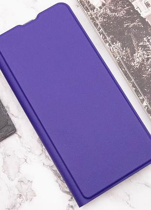 Кожаный чехол-книжка getman elegant (pu) для google pixel 7a фиолетовый