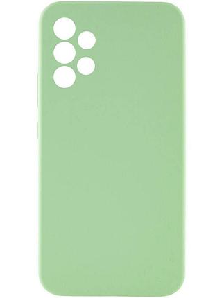 Чехол silicone cover lakshmi full camera (aaa) для samsung galaxy a33 5g мятный / mint
