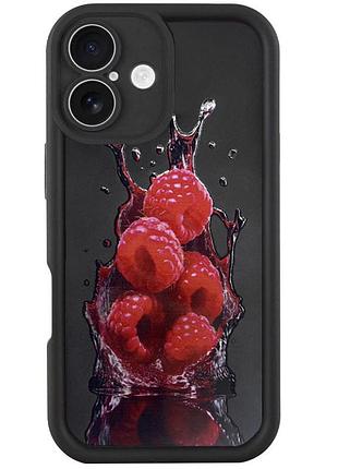 Tpu чехол prestige для apple iphone 16 (6.1") raspberry