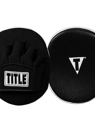 Лапы боксерские title boxing gel tech punch mitts 2.0 black