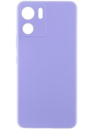 Чехол silicone cover lakshmi full camera (aaa) для motorola edge 40 сиреневый / dasheen