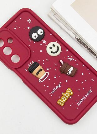 Чехол tpu toys case для samsung galaxy a25 5g red / always happy