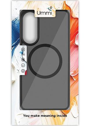 Чехол ummi colorful with magsafe для samsung galaxy s25 edge черный / black