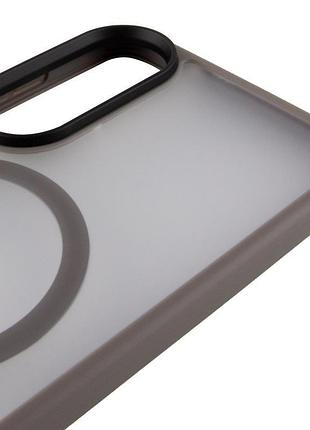 Чехол ummi colorful with magsafe для samsung galaxy s25 edge серый / grey