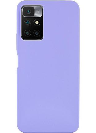 Чехол silicone cover ummi lakshmi (aa) для xiaomi redmi 10 сиреневый / dasheen