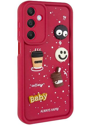 Чехол tpu toys case для samsung galaxy a15 4g/5g red / always happy