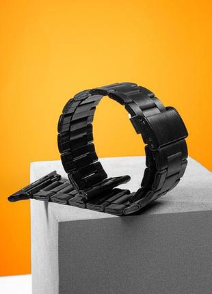 Ремешок steel elegance для apple watch 42(ser.1-3)/44/45/46/49mm black