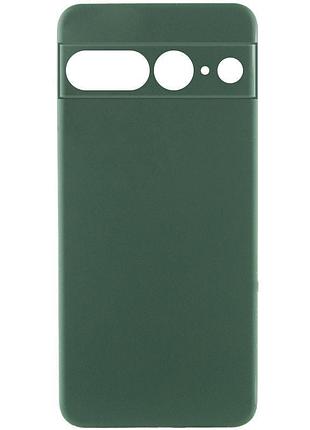 Чохол silicone cover ummi lakshmi full camera (aa) для google pixel 7 pro зелений / dark green