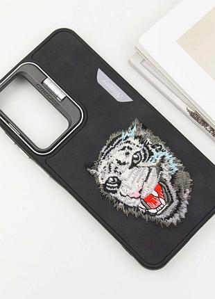 Tpu+pc чехол friends для samsung galaxy a16 4g/5g black tiger
