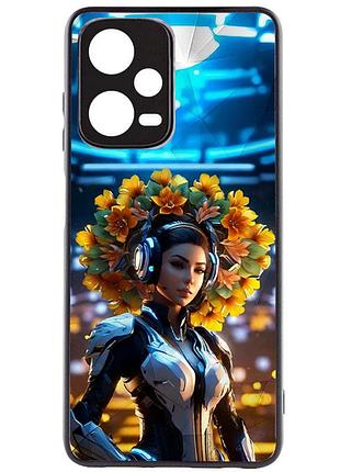 Tpu+pc чохол prisma ladies для xiaomi redmi note 12 pro 5g cyberpunk