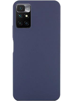 Чехол silicone cover ummi lakshmi (aa) для xiaomi redmi 10 синий / midnight blue