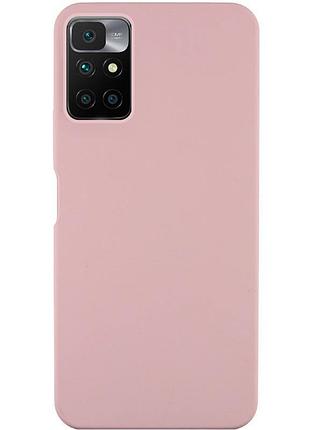 Чехол silicone cover ummi lakshmi (aa) для xiaomi redmi 10 розовый / pink sand