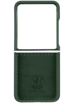 Чехол foldables silicone cover lakshmi (aaa) для motorola razr 50 зеленый / cyprus green