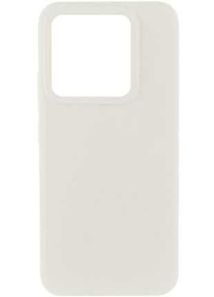 Чехол silicone cover lakshmi (aaa) для xiaomi 13t / 13t pro белый / white