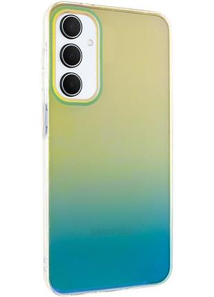 Чохол tpu+pc glassbend для samsung galaxy a15 4g/5g / m15 5g green