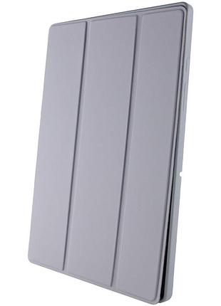Чехол-книжка book cover (stylus slot) для samsung galaxy tab s6 lite 10.4" (2020-2024) серый / dark gray