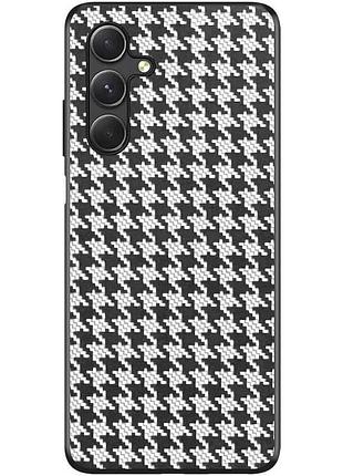 Чехол tpu+pc grid для samsung galaxy a24 4g white