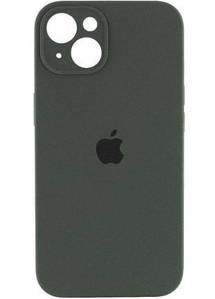 Чехол silicone case full camera protective (aa) для apple iphone 14 plus (6.7") зеленый / cyprus green 2