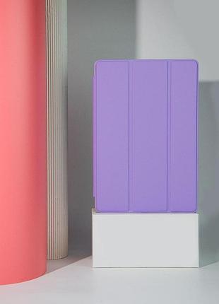 Чехол-книжка book cover (stylus slot) для samsung galaxy tab s10 fe+ (13.1") сиреневый / dasheen