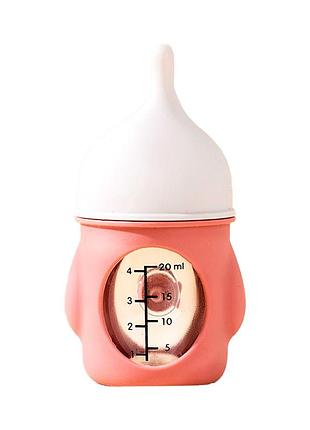Бутылка для кормления котят и щенков lesko 2404spbl8061 80 мл с соской red 2шт