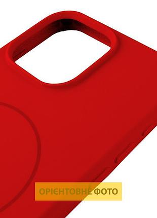 Чохол silicone case full protective (aa) v2 with magsafe для apple iphone 16 (6.1") червоний / red 4