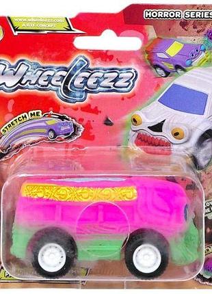 Машинка-тянучка серии horror, wheeleezz (горрор, вилиз) малиновый