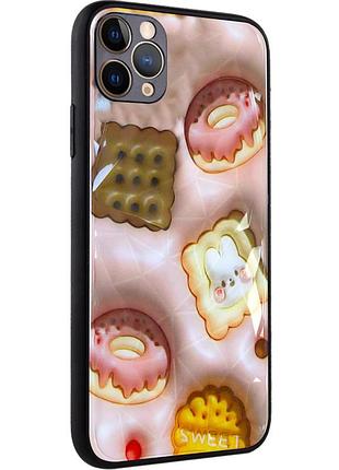 Tpu+pc чехол prisma fluffie для apple iphone 11 pro (5.8") sweet