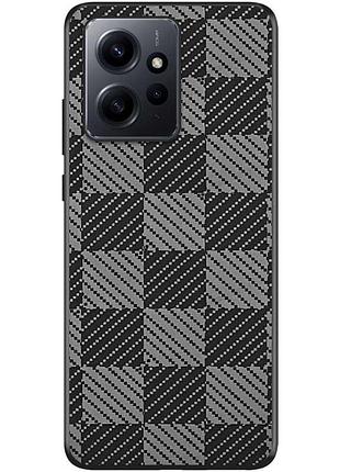 Чохол tpu+pc grid для xiaomi redmi note 12 4g cube