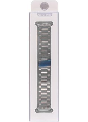 Ремешок steel elegance для apple watch 38/40/41/42mm(ser.10) silver