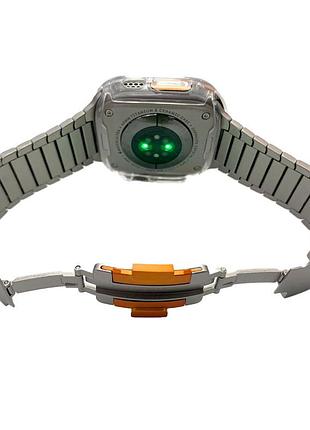 Ремешок steel для apple watch 42(ser.1-3)/44/45/46/49mm (140-190mm) steel