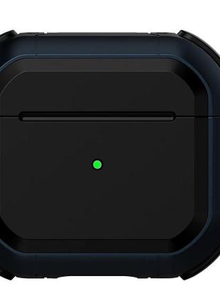 Футляр протиударний black ed. для навушників airpods 3 blue