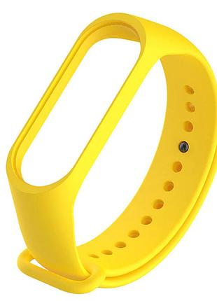Силиконовый ремешок для xiaomi mi band 7 желтый / yellow