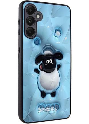 Tpu+pc чехол prisma fluffie для samsung galaxy a36 5g sheep