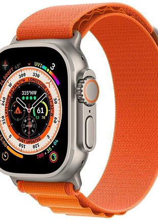 Ремешок alpine loop для apple watch 42(ser.1-3)/44/45/46/49mm (m/l) оранжевый / orange