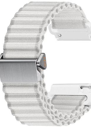 Ремешок nylon ocean band для smart watch 22mm white