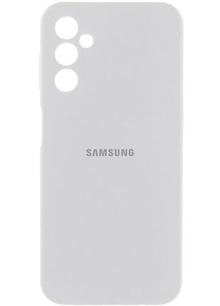 Чехол silicone cover lakshmi full camera (aa) with logo для samsung galaxy a25 5g белый / white