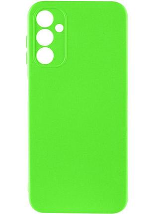Чохол tpu getman liquid silk full camera для samsung galaxy a15 4g/5g / m15 5g салатовий / neon green